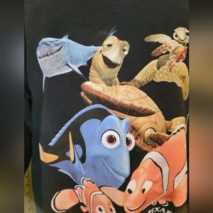 2004 Disney Pixar Finding Nemo Black Sweatshirt